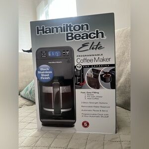 NEW Hamilton Beach Elite Coffee Maker